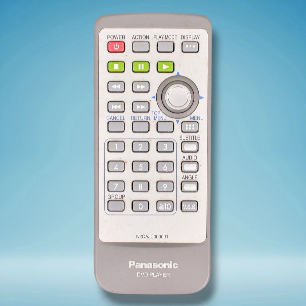 panasonic n2qajc000001 wireless dvd player remote control panasonic oem genuine